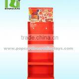 Easy to Carry and Assemble Fashion Cardboard Display Stand Tray With Hooks thumbnail-2