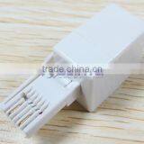 BT 6P4C Male to RJ11 Female Plug Telephone ADSL Splitter Connector thumbnail-4