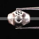 925 Solid Sterling Silver Wholesale Four-Faced Beads thumbnail-2