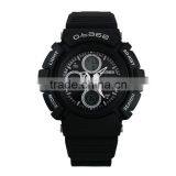 Rubber Strap Boys Black Digital Analog Dual Sport Watch WS074 thumbnail-1
