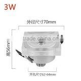 Super Brightness Energy Saving Ceiling Downlighting White/warm White Office/cabinet Good Price New Style Led Downlight 7W 6W 3W thumbnail-3