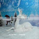 Decorative Hand Carved Cerf Animals Ceramic Ornaments thumbnail-1