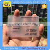High Quality PVC Transparent Membership Business Card thumbnail-2