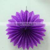 Handmade Paper Product for Decor ,tissue Paper Fan for Party Wedding Decorations thumbnail-1