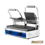Full Stainless Steel Commercial Electric Contact Grill thumbnail-1