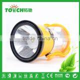 Vintage Design Red&Yellow Color ABS Plastic Lantern Solar LED Camping Light With 3w Torch Light thumbnail-4