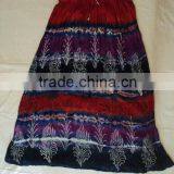 Printed Indian Long Skirts Wholesale Jaipuri thumbnail-1