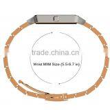 Stainless Steel Replacement Smart Watch Band ,Butterfly Buckle Clasp Fitbit Blaze Smart Watch Band thumbnail-4