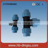 Manufacturer Quality Compression PP Male Plumbing Tee Fitting