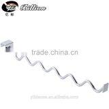 Supermarket Chrome Clothing Hooks Display Pigg Enkel thumbnail-4