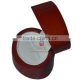 Great Red Elliptical Shape Custom Wedding Ring Box Wooden Quality Choice thumbnail-6