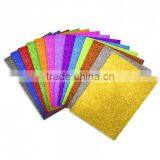 health harmless glitter ethylene vinyl acetate foam sheet for kindergarten hand craft drawing kid play