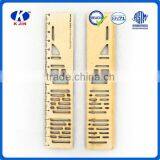 2015 Promotion Cheap 15cm Creative Wood Ruler With Custom for Art thumbnail-3