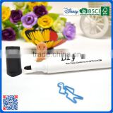 Hot sale dry erase white board water erasable marker pen with green refill