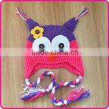 Crochet Animal Hats Handmade Winter Knit Hats for Children thumbnail-2