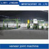 Plywood core veneer composer jointing machine