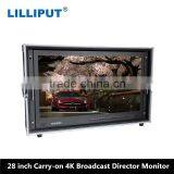 Lilliput BM280-4K Broadcast Ultra-HD Monitor With SDI ,HDMI ,DVI,VGA,TALLY