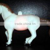 animal horse with keychain/mobile lanyard flashing led toy