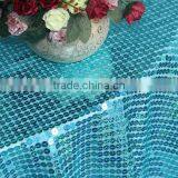 TURQUOISE TABLE LINEN /TURQUOISE SEQUIN TABLE LINEN thumbnail-3