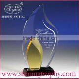Excellent Art Crystal Glass Trophy thumbnail-1