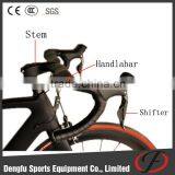 Hot!!! DIY Carbon Road Bike Frame DI2 Groupset Carbon Road Bicyle Customized Frame and Wheelset thumbnail-3