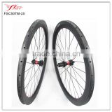 chinese road wheels for bicycle bicycle disc brake wheels 50 25 with DT240 and Sapim spokes 28/28h