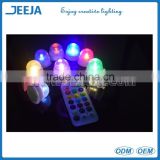 Battery Operated Wedding Decoration Led Mini Lights/Wireless Control Color Changing Night Light
