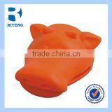 Funny Cute Pig Head Shape Silicone Toys for Children