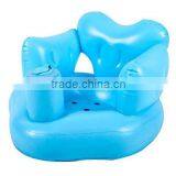 Comfort and Portable Novelty Inflatable Little Arm Chair Baby Stool in Blue thumbnail-6