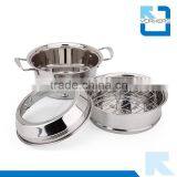 Stainless Steel Hot Multi-purpose Cooking Steamer Pot And Stock Pot thumbnail-3