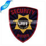 High Quality Embroidery Patches of Security Patch for Clothing, Cheap Embroidered Patches