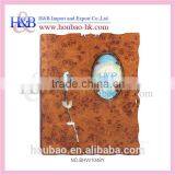 Wholesale Latest Black Wooden Wedding Photo Album Cover Design thumbnail-4