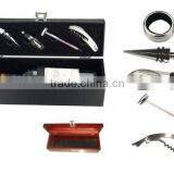 HH717-16B Leather Wine Box for 1 Bottle