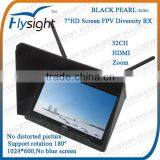 C577 Wholesale Flysight Black Pearl RC801 Diversity Monitor Universal Remote Control Video Monitor for Dji FPV