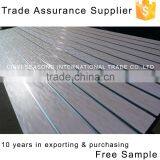 China Linyi 1220*2440*15mm White Melaminie Mdf Woden Slatwall Aluminium Inserts thumbnail-1