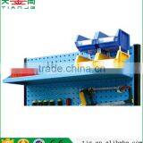 China Popular TJG-KF06 Warehouse For Plastic Bins Metal Tools Rack Hanging Shelf Panel Tool Hanging Board thumbnail-2