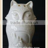 Ceramic 3d Fox White Salt and Pepper Containers thumbnail-1