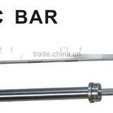 Women's OR Men's Needle Bearing Olympic Training Bar Chrome Bar With Slit Sleeve Design thumbnail-1
