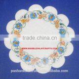 Decorative White Marble Plaque