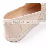 2016 Latest Shoes Casual Lace Material Women Flat Injected Shoes thumbnail-4
