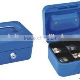 metal cash box for storaging with inner box and locker