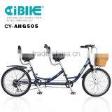 AiBIKE - DISCOVERY - 24 Inch 7 Speed 2 Seats City Tandem thumbnail-1