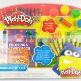 Play-doh authorized DIY jumbo art & activity drawing playdough kit
