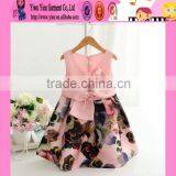 2016 Baby Flower Butterfly Ready Made Kids Dress Original Selling Summer New Design Kids Dress thumbnail-1