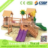 modern design used kids wooden playground outdoor equipment for sale