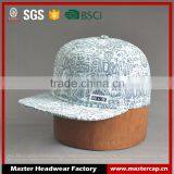 Custom Cheap Flat Brim Cap