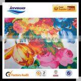 2016 Fashion Girls Skinny Jeans of Rose Digital Printing Denim Fabric