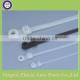 2015 Hot sell !! ZX durable 304/316 Stainless Steel Cable/ UL cable ties/Colorful Cable Ties