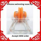 Silicone Swimming Product/orange Swimming Nose Clip/earplugs Adult Size thumbnail-1