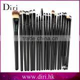 Wholesale 20 Pcs Makeup Powder Foundation Eyeshadow Eyeliner Lip Cosmetic Brushes Set thumbnail-2